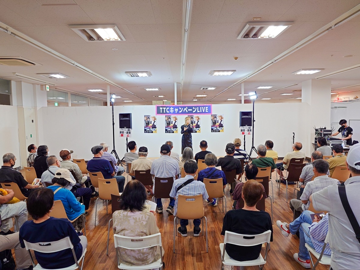 なつきようこさん 一条貫太さん 山西アカリさん スーパーバリュー上尾愛宕店で新曲キャンペーンを開催！2024年9月4日